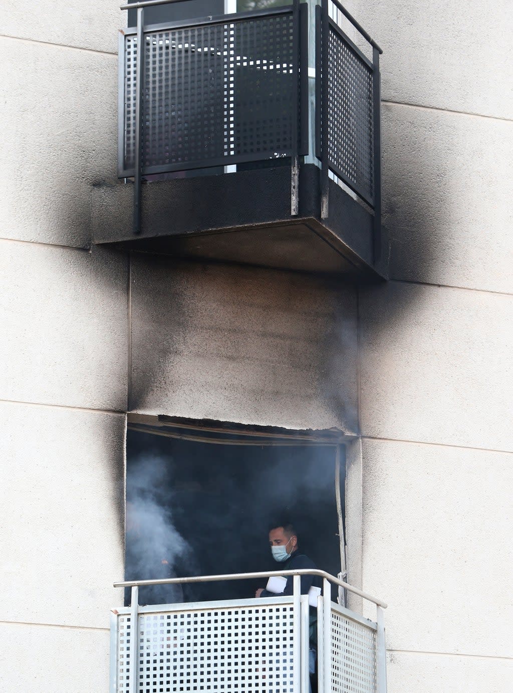 Spain Nursing Home Fire (Copyright 2022 The Associated Press. All rights reserved)