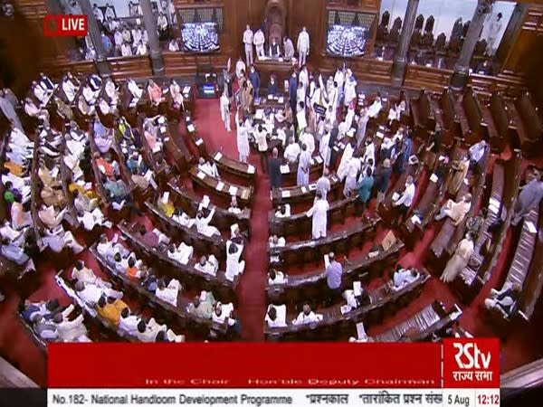 Monsoon Session: RS adjourned till 2 pm amid sloganeering by Opposition MPs