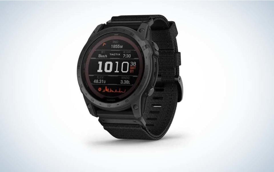 The Garmin Tactix 7 Pro Edition is the best smartwatch for Android for ruggedness.