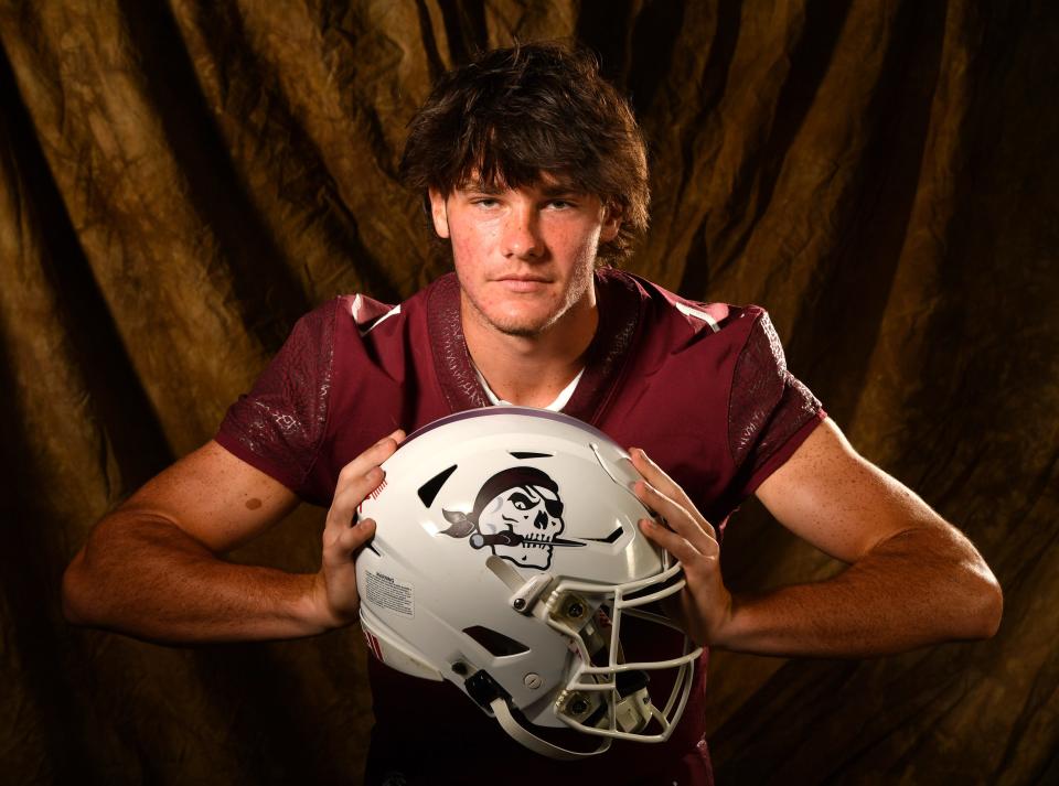 Braden River High's Lucas Despot was voted the best quarterback in the Herald-Tribune preseason fan poll.