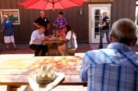 Former Sheriff Joe Arpaio campaigns in Wickenburg