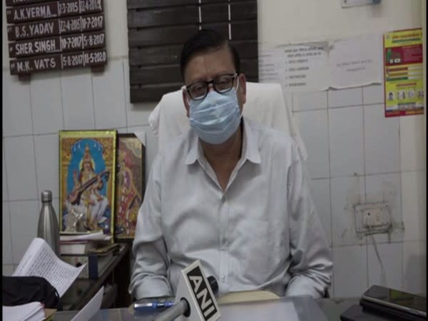 Agra Chief Medical Officer, Arun Kumar Srivastava (Photo/ANI)