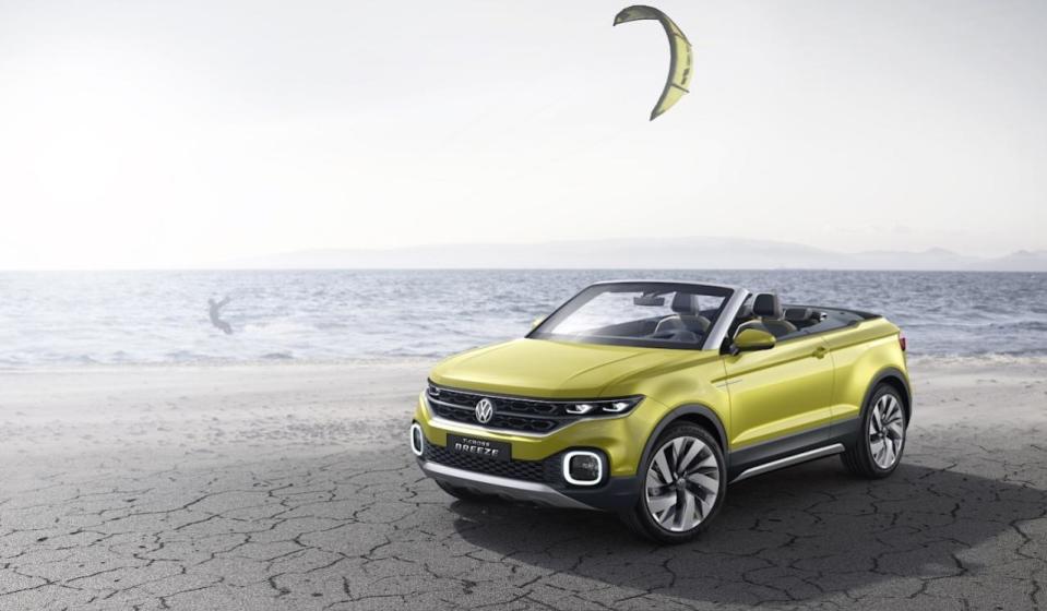 <p>Volkswagen T-Cross Breeze Concept</p>