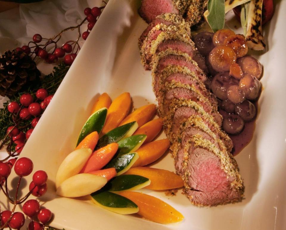A crusted tenderloin is easy and elegant. It comes from a Journal archive recipe.