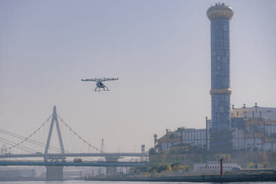 Volocopter 2X at Osaka Heliport