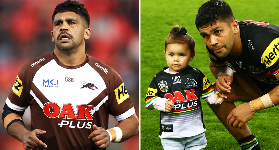 Panthers and former NSW Blues utility Tyrone Peachey has confirmed that he will call time on his NRL career at the end 2024. Image: Getty

