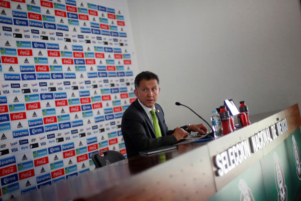 Juan Carlos Osorio, entrenador de la selección mexicana. REUTERS/Edgard Garrido