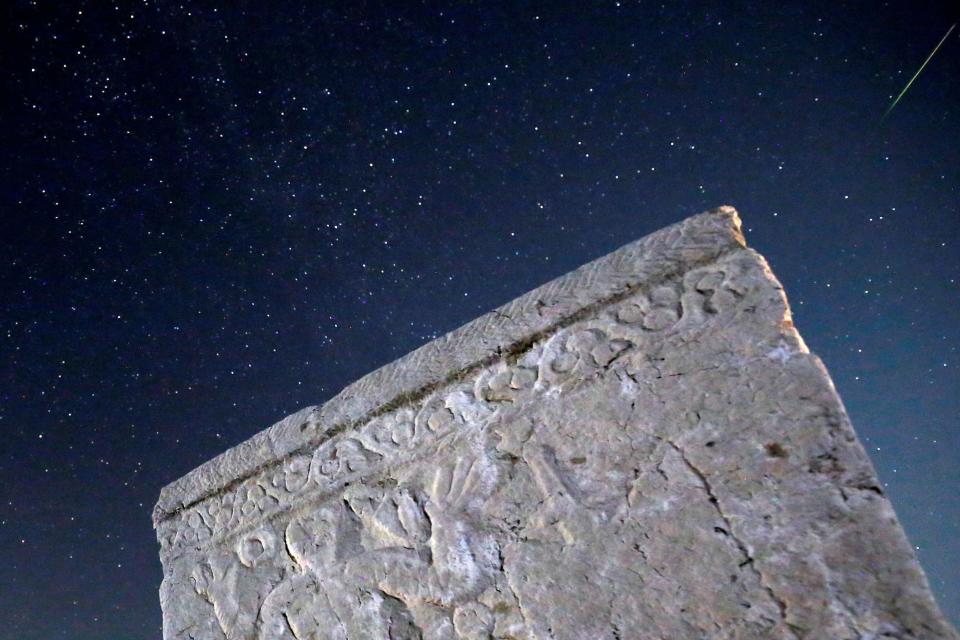 The Perseid meteor shower occurs as the Earth ploughs through debris left behind by Comet Swift-Tuttle (Reuters)