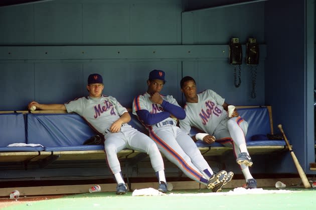 Lot Detail - 1985 Billy Beane New York Mets Game-Used Road Jersey