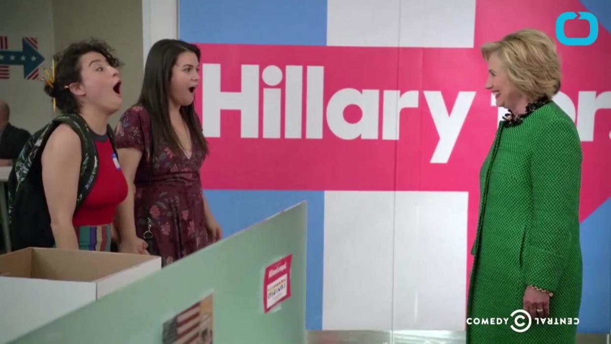 'Broad City' Actresses Go Crazy in Hillary Clinton Episode