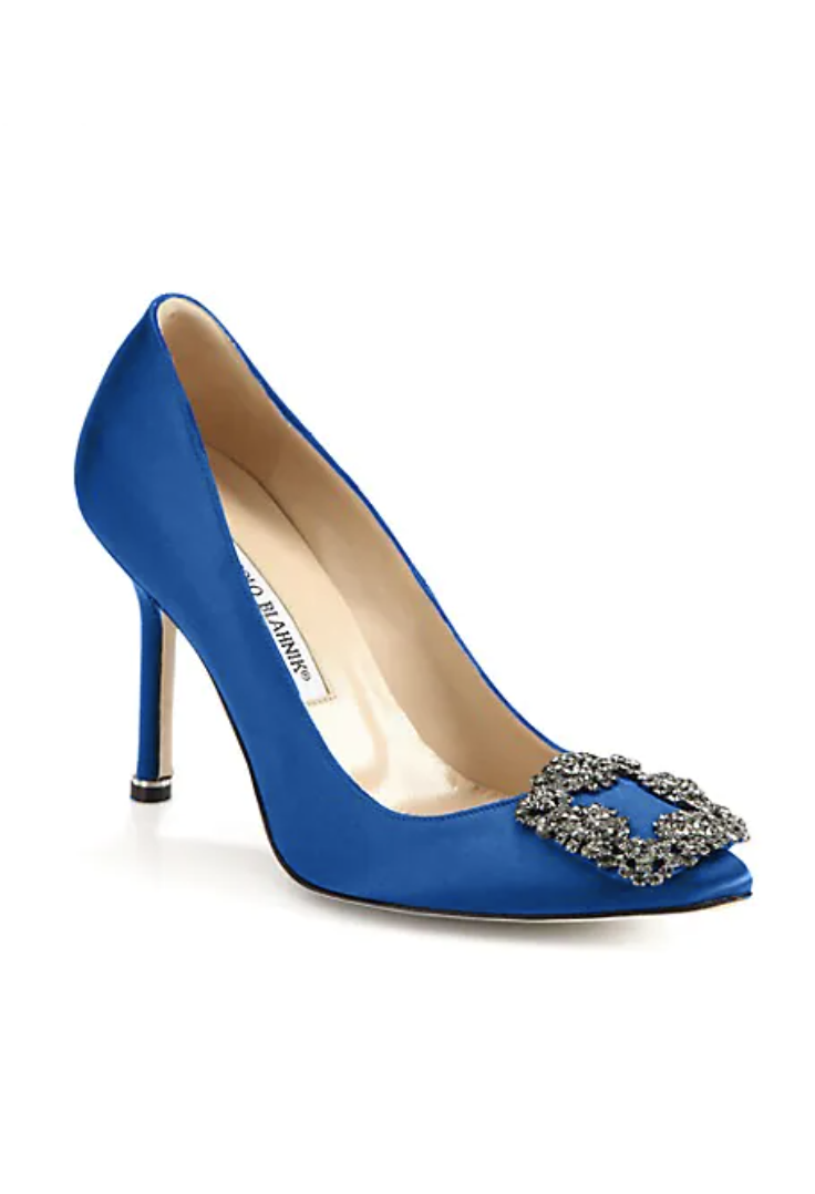<p><a href="https://go.redirectingat.com?id=74968X1596630&url=https%3A%2F%2Fwww.saksfifthavenue.com%2Fproduct%2Fmanolo-blahnik-hangisi-105-embellished-satin-pumps-0452430334512.html&sref=https%3A%2F%2Fwww.townandcountrymag.com%2Fstyle%2Ffashion-trends%2Fg37051280%2Fsex-and-the-city-reboot-fashion-shopping-guide%2F" rel="nofollow noopener" target="_blank" data-ylk="slk:Shop Now;elm:context_link;itc:0;sec:content-canvas" class="link ">Shop Now</a></p><p>Hangisi 105 Embellished Satin Pumps</p><p>$995.00</p><p>saksfifthavenue.com</p>
