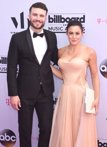 C Flanigan/Getty Sam Hunt and wife Hannah Lee Fowler arrive at 2017 Billboard Music Awards at T-Mobile Arena on May 21, 2017 in Las Vegas, Nevada.