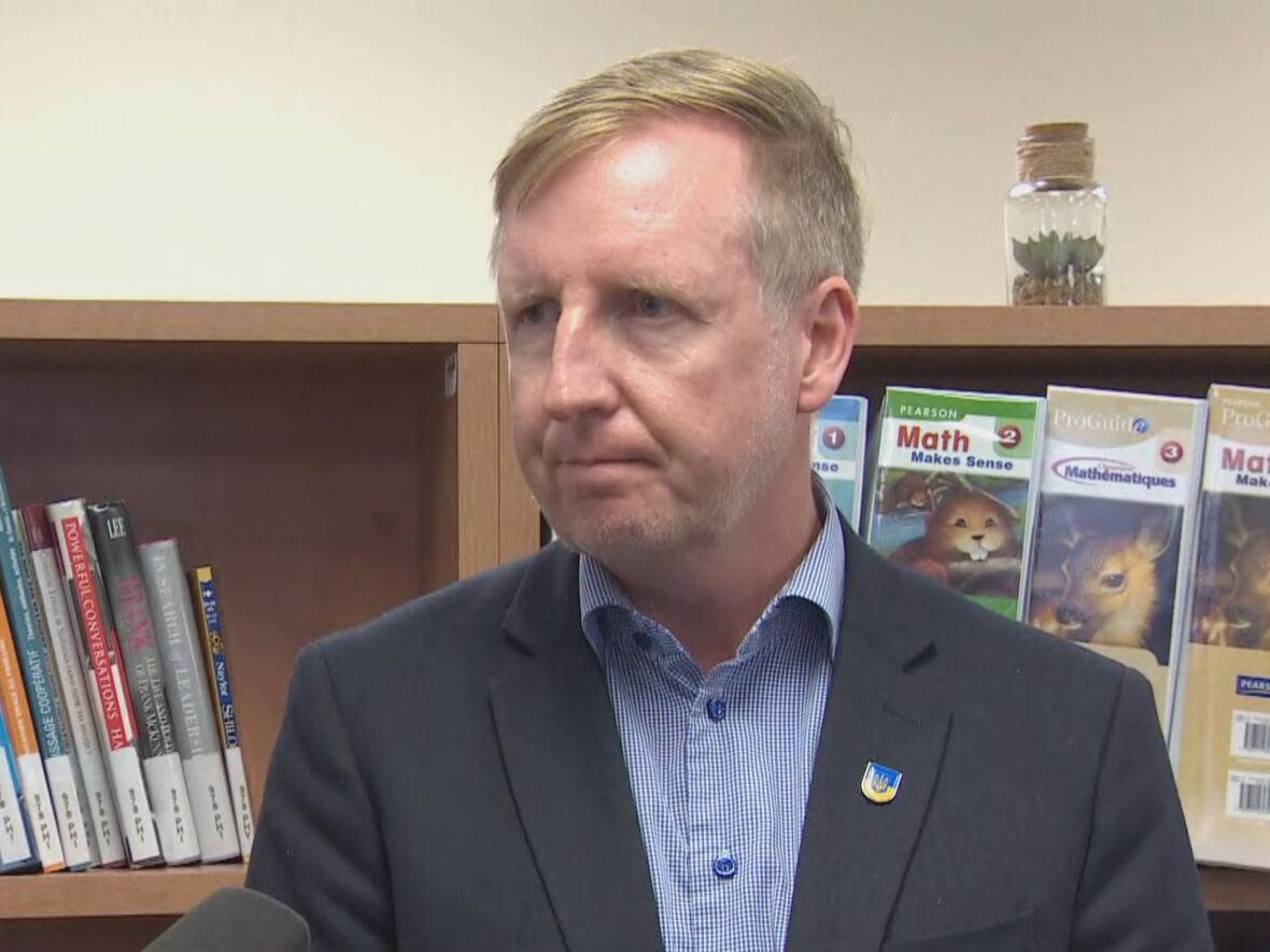 Dominic Cardy will stay on as an MLA after resigning from Premier Blaine Higgs's cabinet. (CBC - image credit)