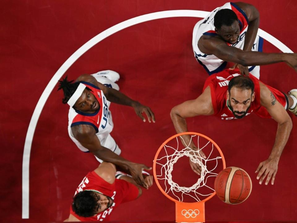 US-Basketballer demontieren Iran