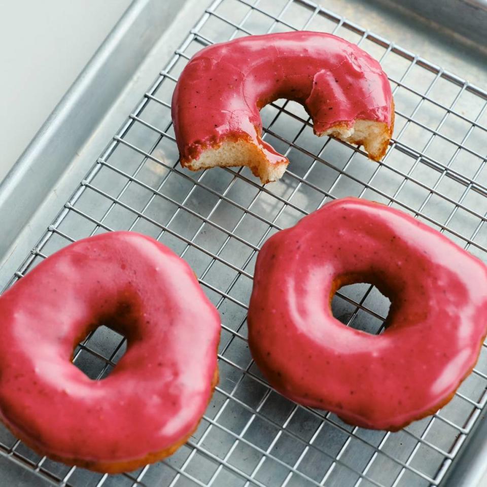 Milkbread has added two new menu items: chocolate birthday cake cupcakes and mixed berry milkbread donuts.