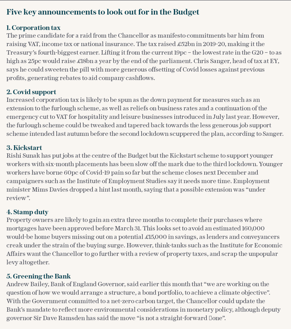 Five key announcements to look out for in the Budget