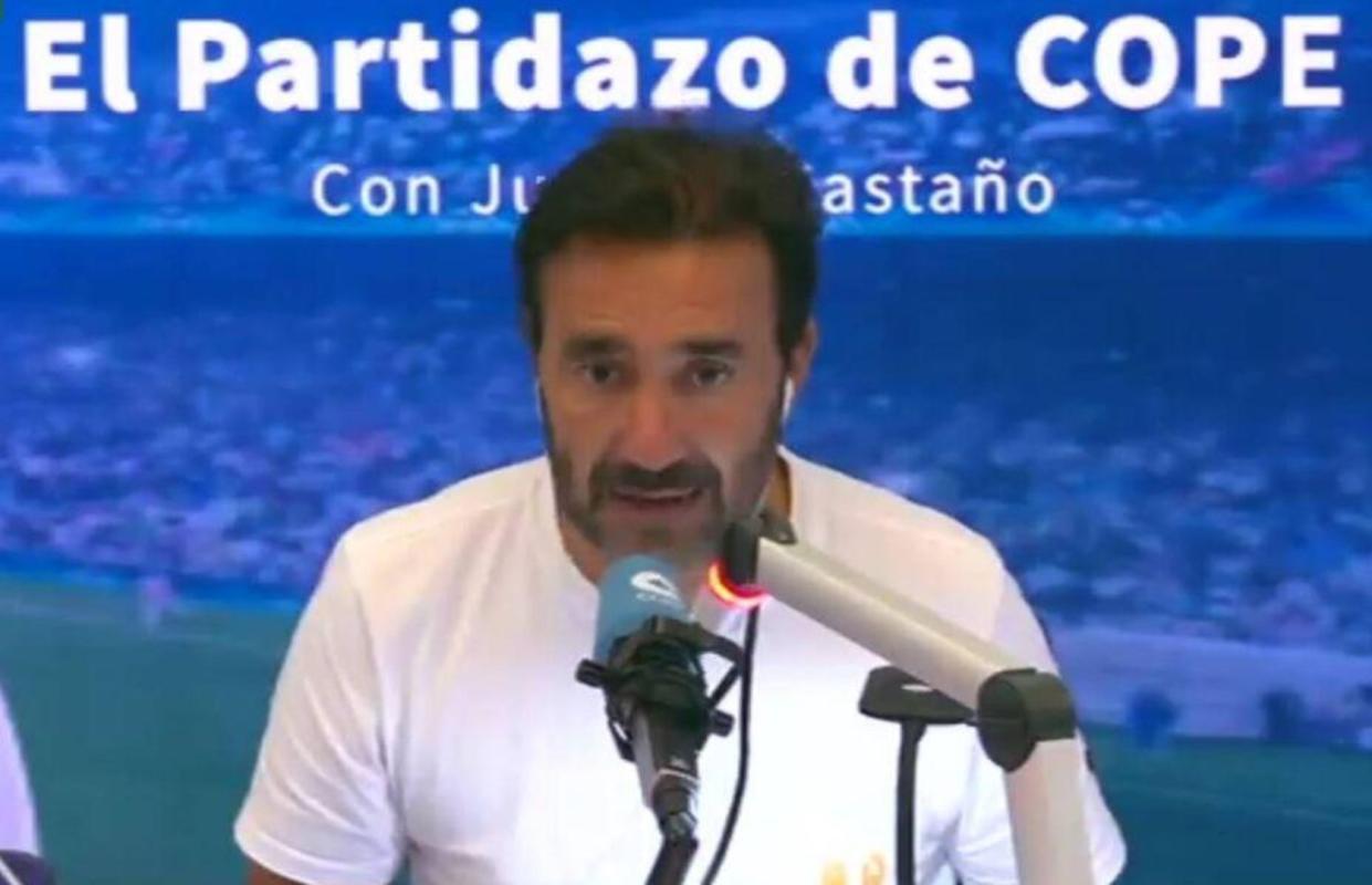 Juanma Castaño, director de ‘El Partidazo de COPE’. (Foto: Trece TV).