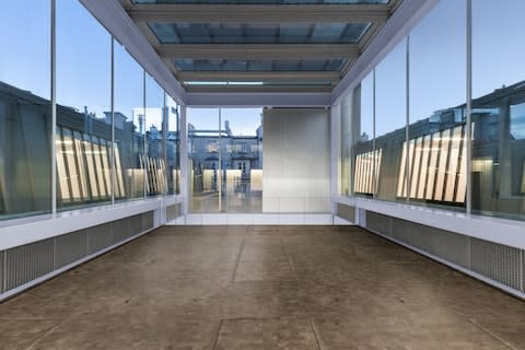 Views of the 9 rue du Plâtre’s glass ceiling  - Credit: Delfino Sisto Legnani and Marco Cappelletti