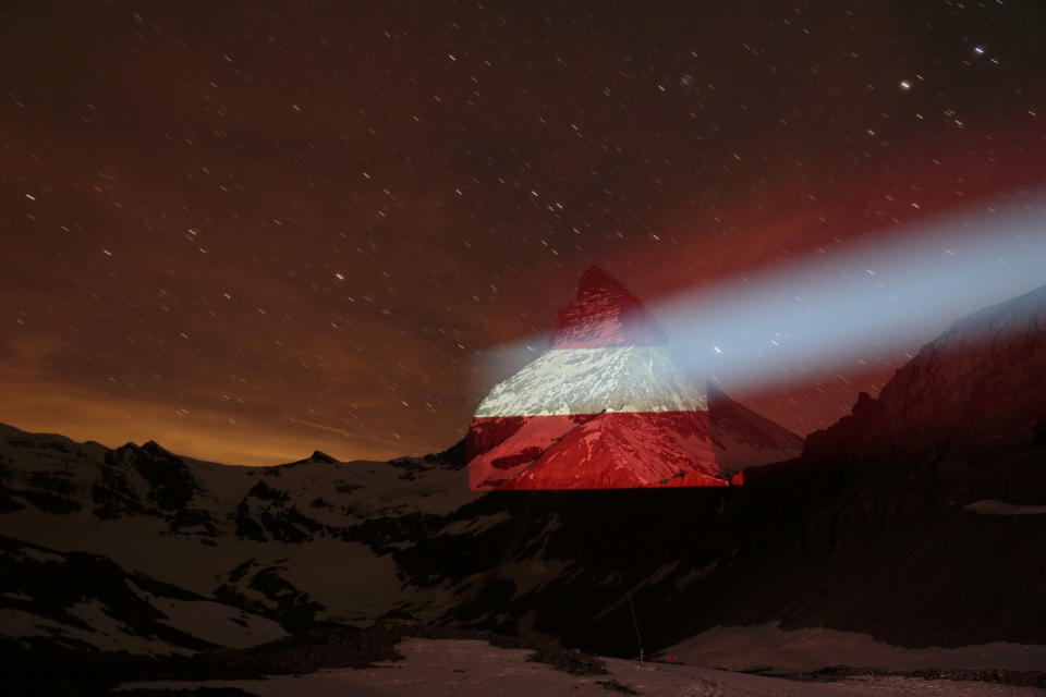 Illumination of the Matterhorn