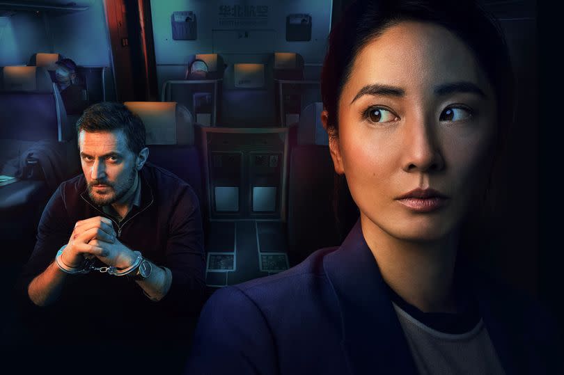 Undated ITV Handout Photo from Red Eye. Pictured: Jing Lusi as DC Hana Li and Richard Armitage as DR Matthew Nolan.. See PA Feature SHOWBIZ TV Red Eye. WARNING: This picture must only be used to accompany PA Feature SHOWBIZ TV Red Eye.