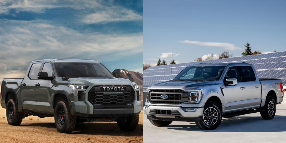 Photo credit: Ford, Toyota