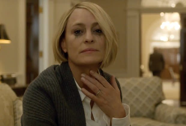 House Of Cards Final Season Trailer Robin Wrights Potus Declares Francis Is Dead — Watch