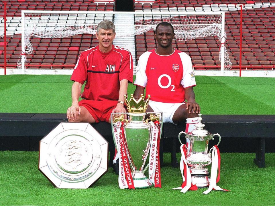 Next Arsenal manager: Patrick Vieira 'happy' to be linked with replacing Arsene Wenger