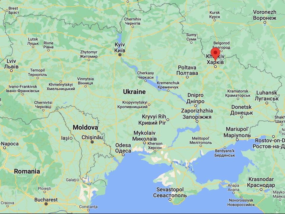 Dementiivka in the Kharkiv region (Google)