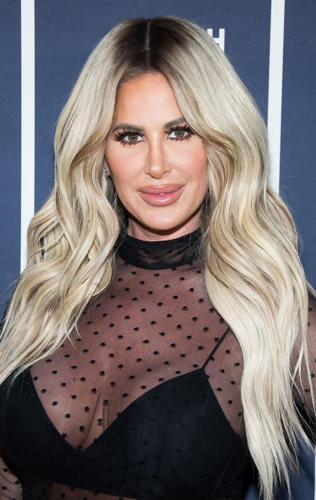 kim zolciak without wig and makeup