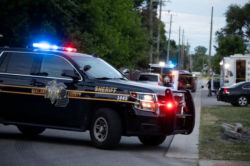 Police at Rochester Hills (Getty Images)