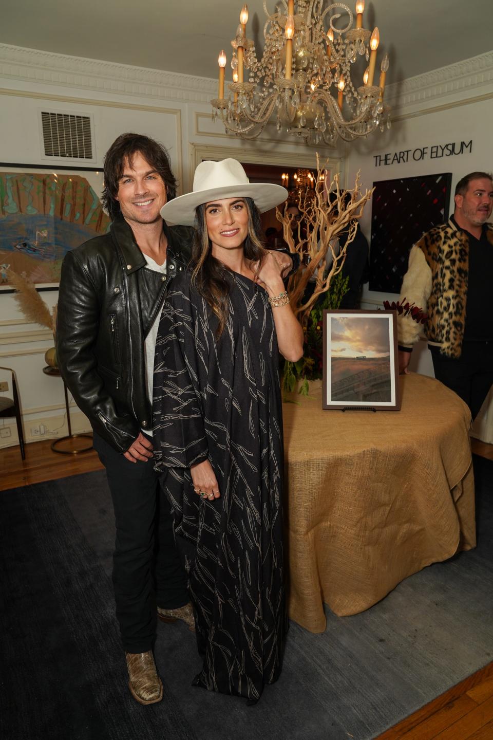 Actors Ian Somerhalder, left, and Nikki Reed both took to Instagram Monday to announce that Reed is pregnant with their second child.