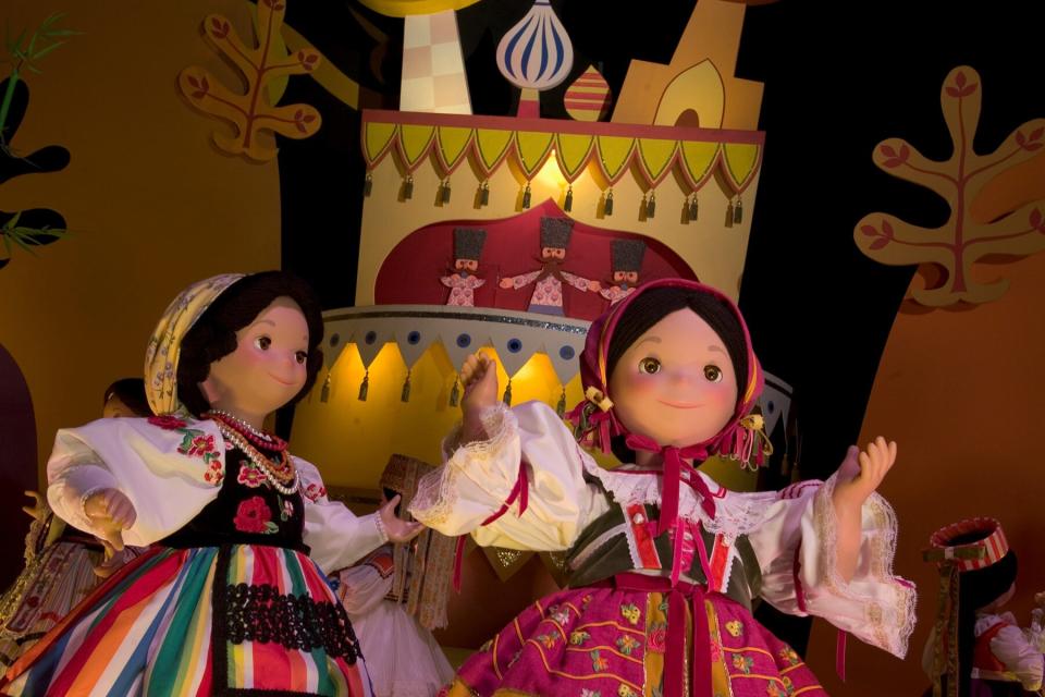 “it’s a small world,” a classic Disney attraction