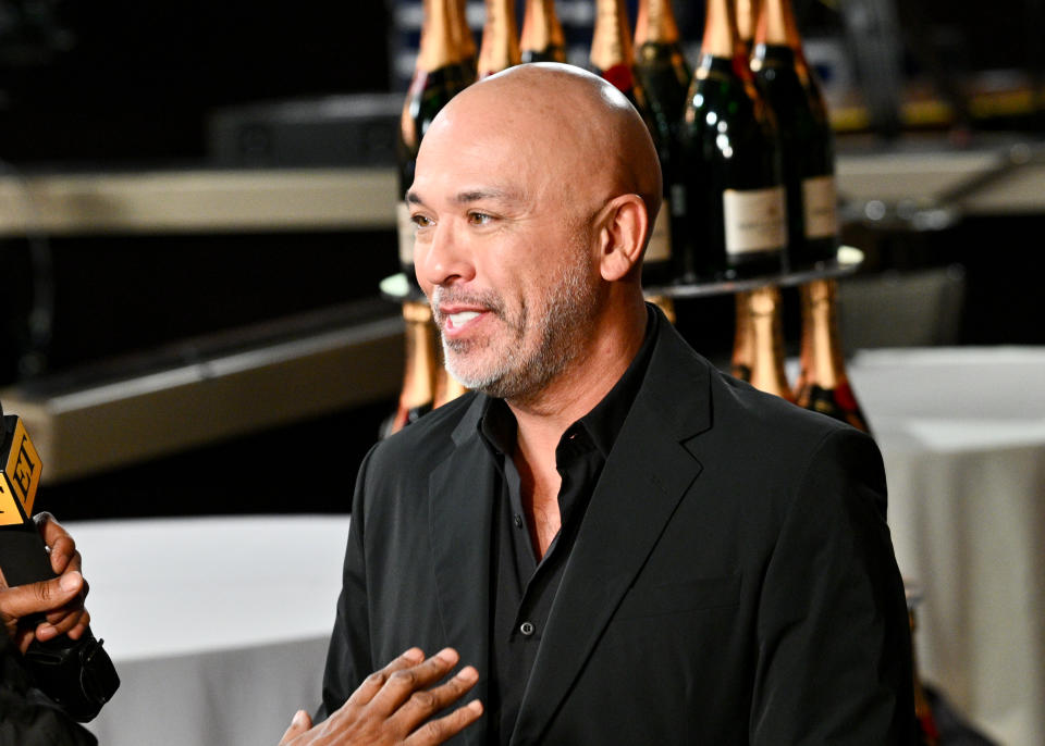 Jo Koy at the 81st Golden Globe Awards Red Carpet Roll Out and Press Preview held at the Beverly Hilton on January 4, 2024 in Beverly Hills, California. (Photo by Michael Buckner/Penske Media via Getty Images)