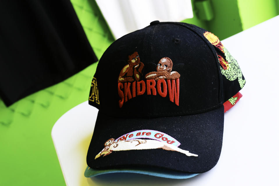 SkidRow Fashion Week hat. - Credit: Michael Buckner/WWD