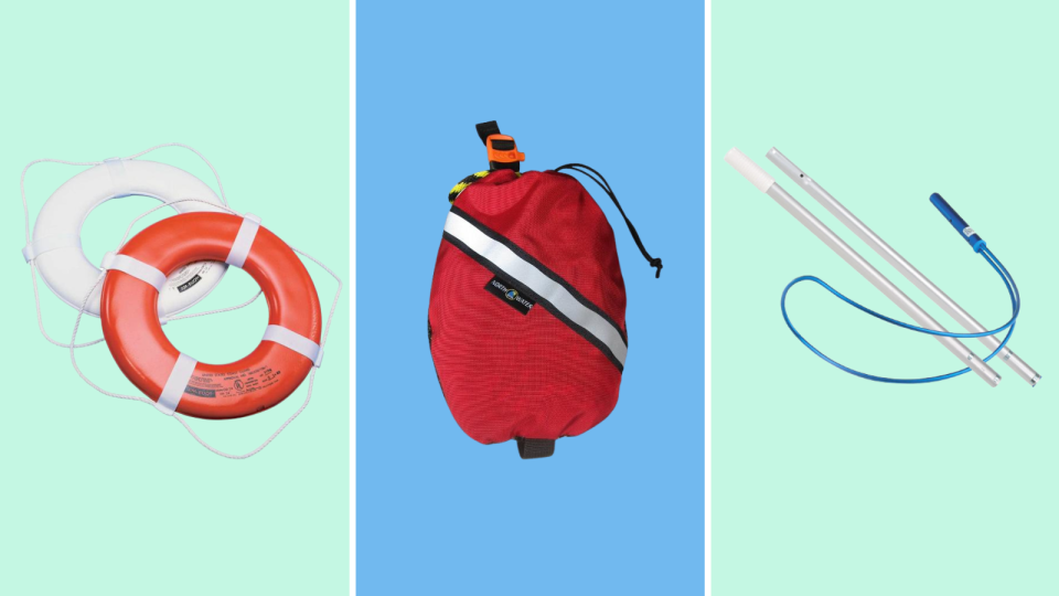 Get these products to make everyone in the water can get to safety in a pinch.