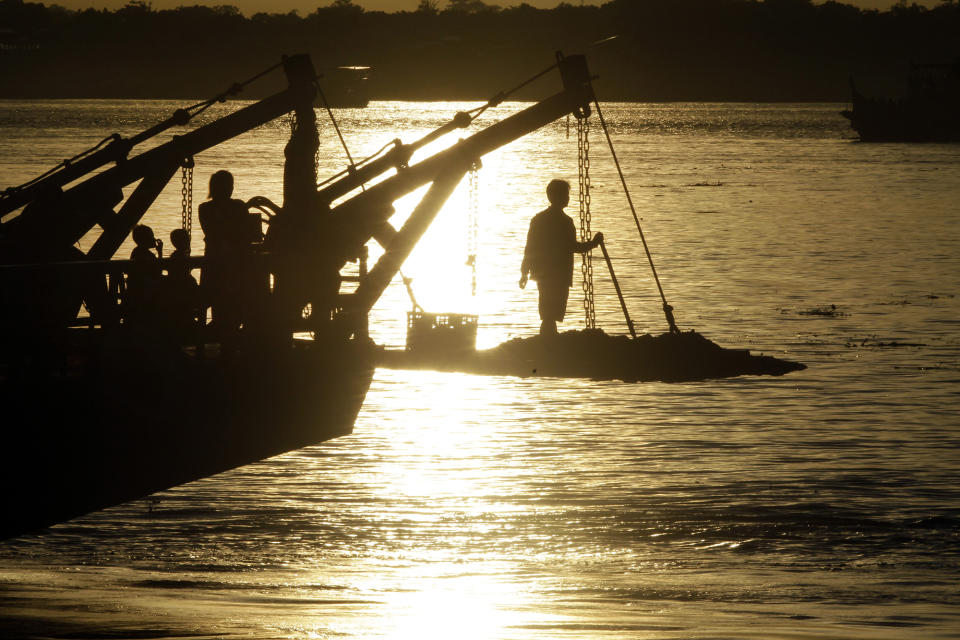 Phnom Penh ferry ride