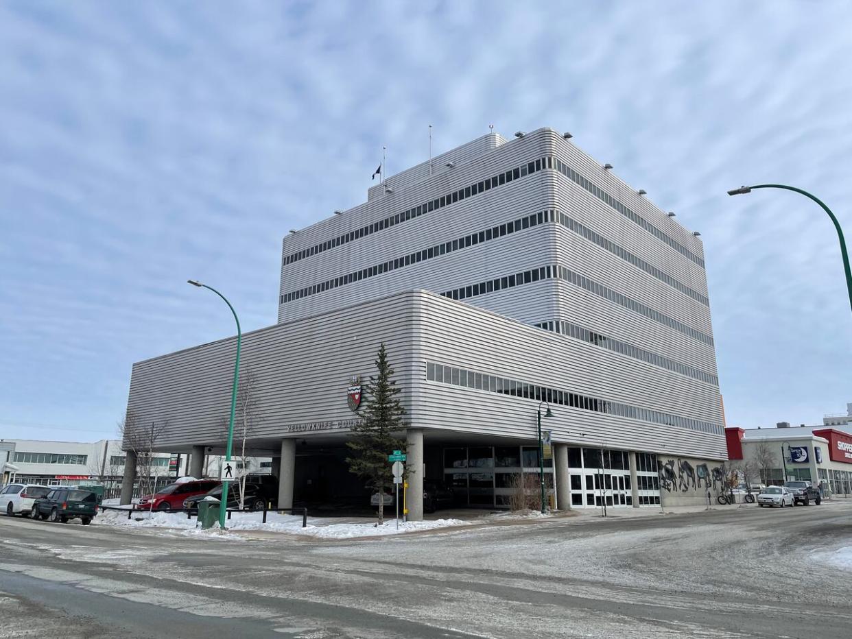 The courthouse in Yellowknife. (Robert Holden/ CBC - image credit)