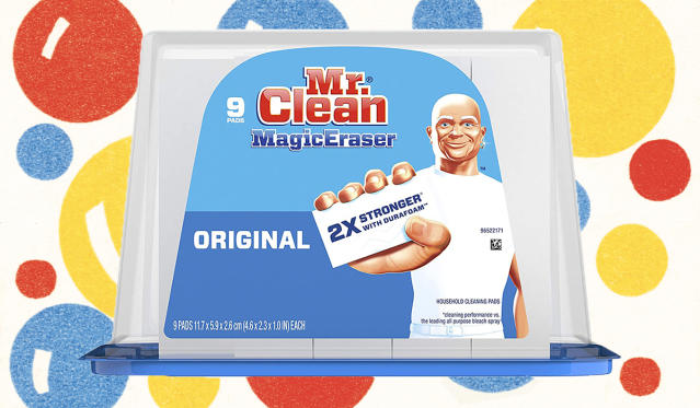 Mr Clean Household Cleaning Pads, Original, Magic Eraser - 9 pads