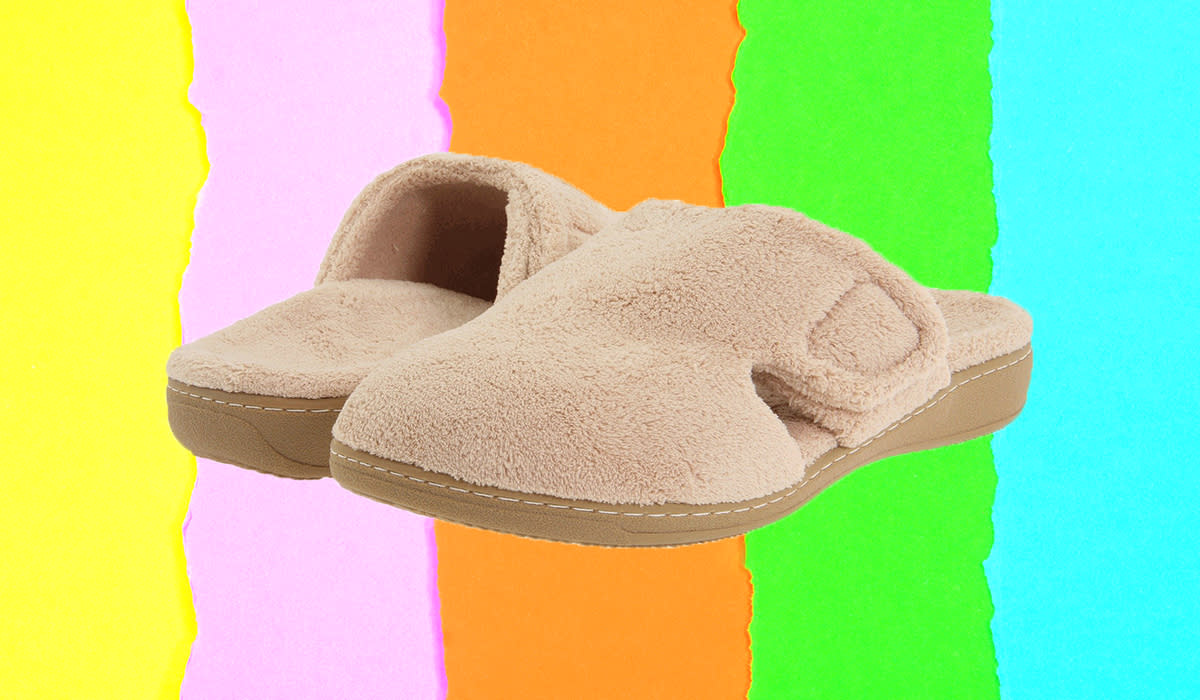 These slippers are designed to look and feel spa-like. (Photo: Zappos)