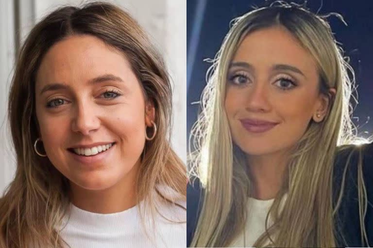 Sofía Martínez y Morena Beltrán juegan juntas en un equipo de fútbol 5