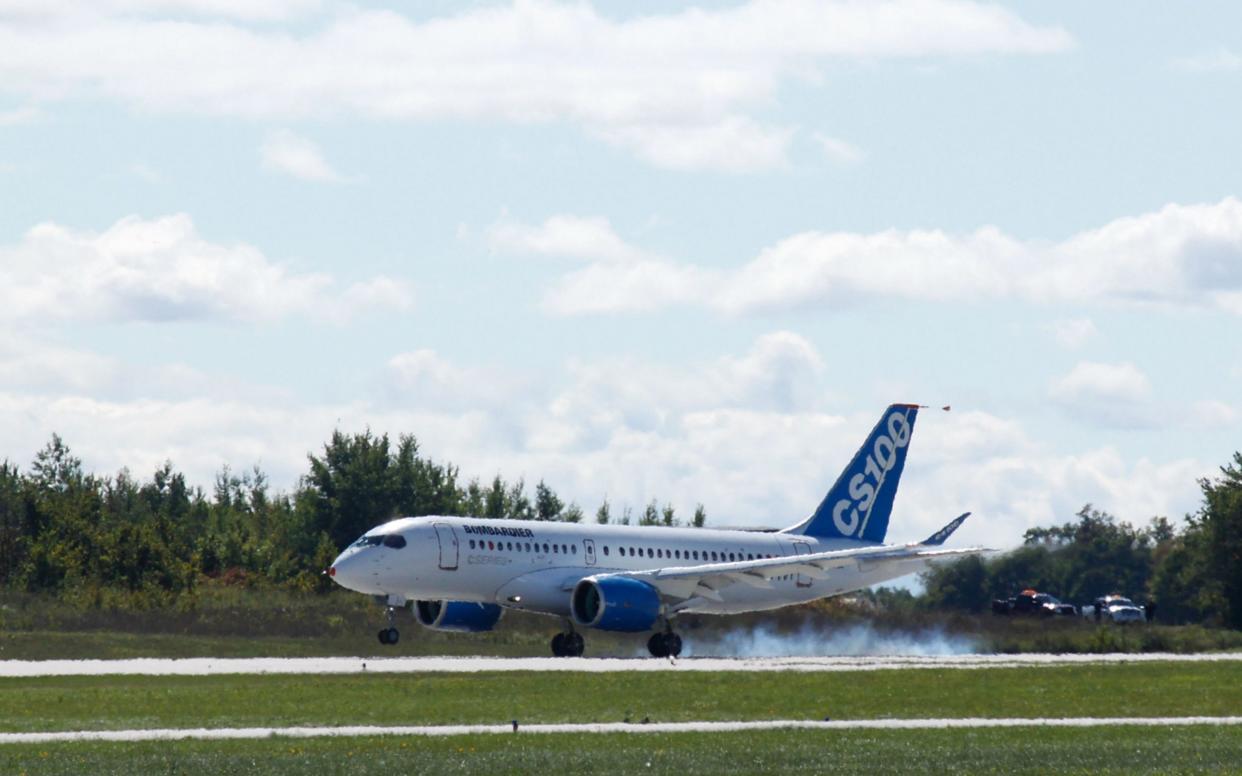 Bombardier aircraft CSeries - AFP