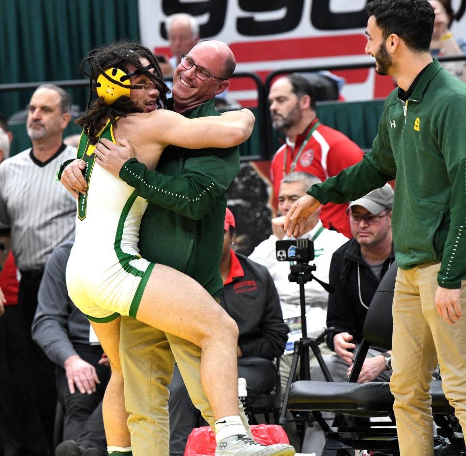 Sycamore's Eugene Harney is The Enquirer's Ohio Division I Wrestler of the Year.