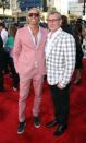 HOLLYWOOD, CA - JULY 17: Jamal Sims (L) and Adam Shankman attend the Premiere Of Summit Entertainment's "Step Up Revolution" at Grauman's Chinese Theatre on July 17, 2012 in Hollywood, California. (Photo by Frederick M. Brown/Getty Images)