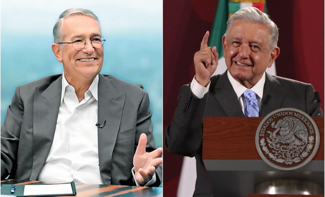 Ricardo Salinas Pliego y Andrés Manuel López Obrador | Foto: El Universal