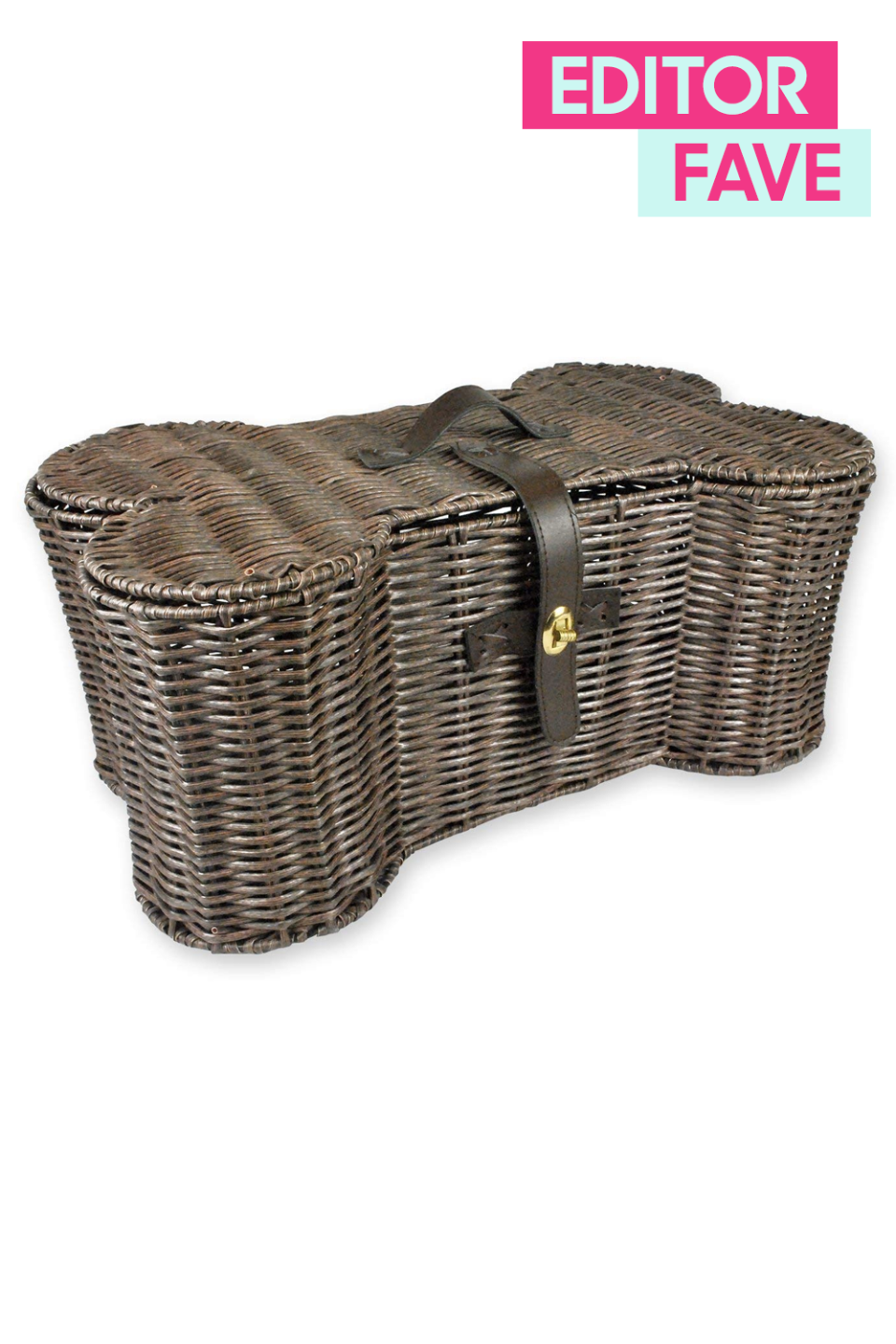 Wicker Bone Storage Basket