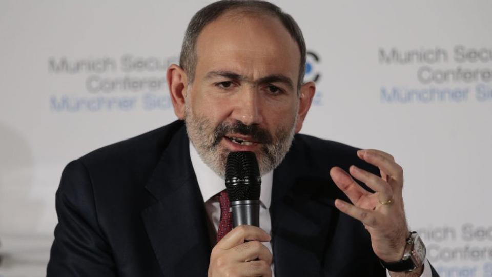 Primer ministro de Armenia, Nikol Pashinyan.