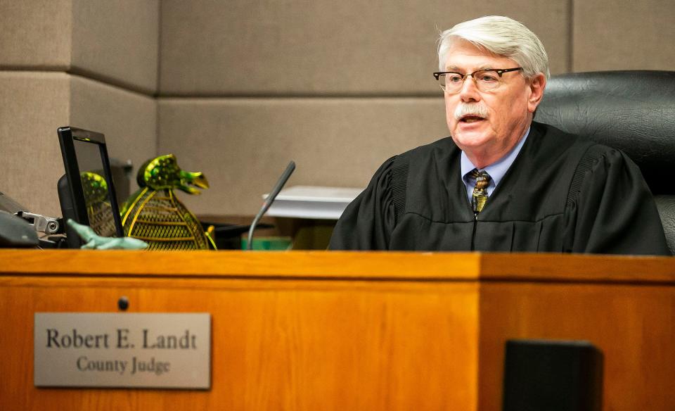 County Judge Robert Landt