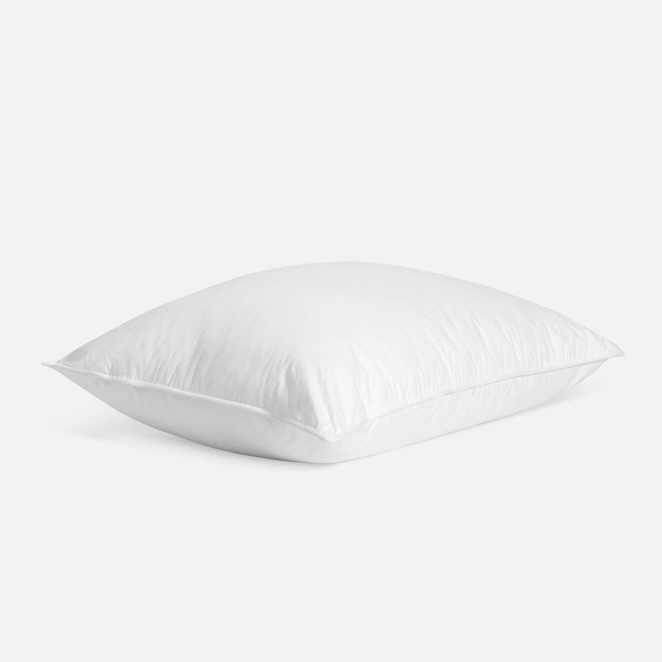 3) Plush Down Pillow