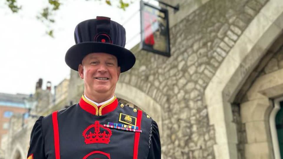 Yeoman Gaoler Clive Towell. - Alasdair Skene/CNN