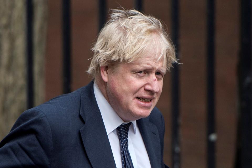Threat: UK Foreign Secretary Boris Johnson. EFE/ Will Oliver